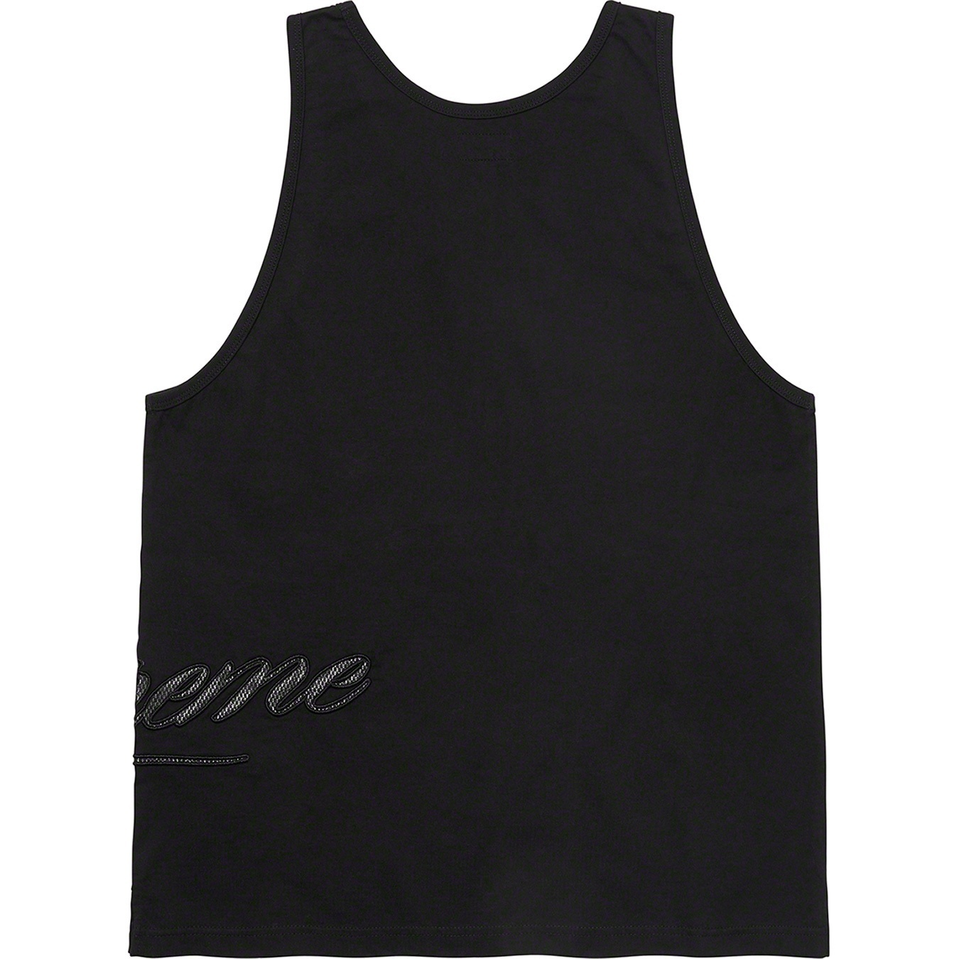 Mesh Script Tank Top view 5